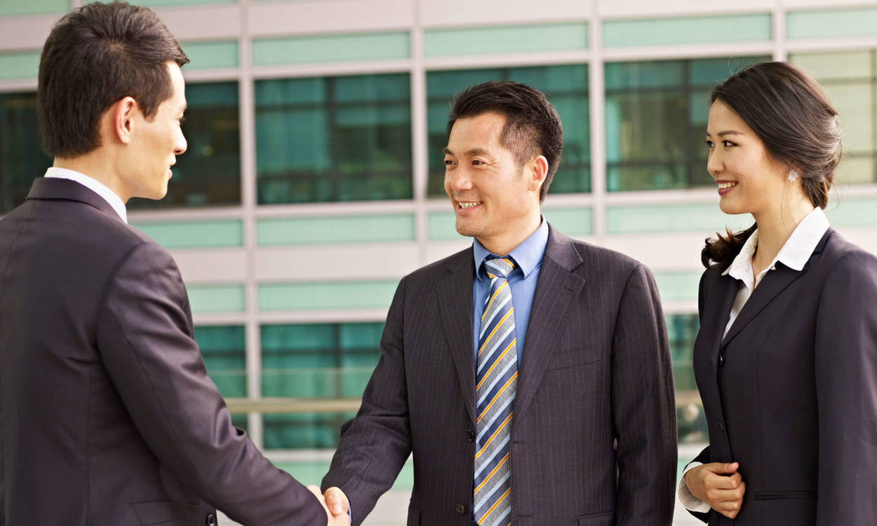 Team collaboration session in modern office environment